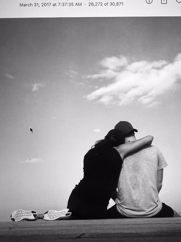 Meghan, who started dating Prince Harry in July 2016, shared a previously unseen image from the early days of their relationship, as X users noticed it was timestamped March 31, 2017, a little after 7.37 am.