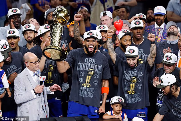 The Knicks won their first NBA Championship in 53 years with a 94-90 win over the Spurs