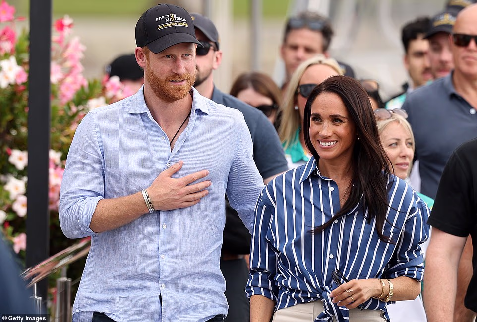 Among the options said to be under consideration would be to fly the Duchess and the children in and out of Britain in one day, from a location in mainland Europe. Prince Harry is said to have been given assurances from Buckingham Palace that there is 'hope' a meeting with the King could still happen. The Sussexes' private security team has drawn up its own risk assessment, which has identified serious concerns. A Government spokesman said: 'The UK Government's protective security system is rigorous and proportionate. It is our long-standing policy not to provide detailed information on those arrangements, as doing so could compromise their integrity and affect individuals' security.'