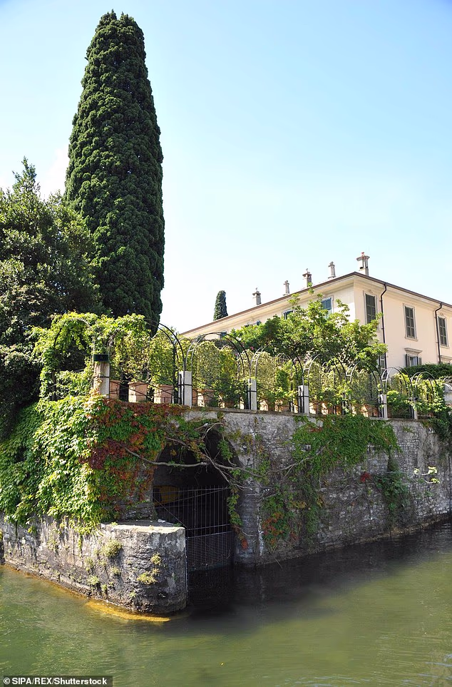 The Duke and Duchess of Sussex are said to have enjoyed a stay at George Clooney's Villa Oleandra (pictured) on Lake Como in 2018