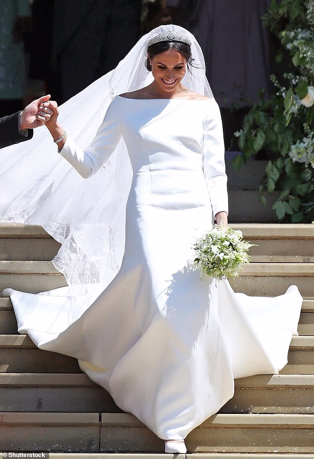 While the Duchess of Sussex's wedding dress was loved by many, some accused the newly appointed princess of opting for a dress that didn't fit, or indeed was far too big