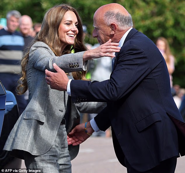 Jamie praised the Princess of Wales as being a 'cool' woman in an interview with The Times (pictured together in Suffolk last year).
