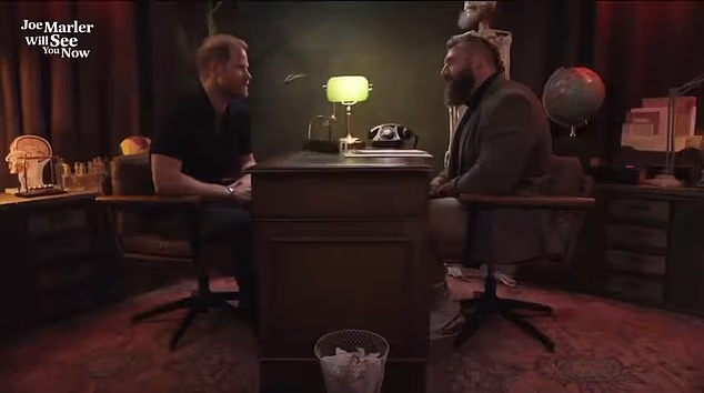 The Duke of Sussex joked about his title and his hair with Joe Marler
