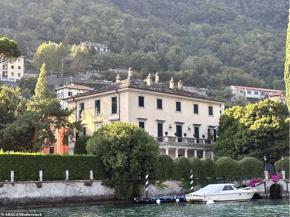 The Hollywood actor's home has even transformed into a wedding venue when Emily Blunt married husband John Krasinski in 2010. He previously denied reports in 2023 suggesting he had listed the Italian villa on the market. 'The first I heard of it was when Page Six published the story', George said. 'Everyone picked it up. It's not true.'  Despite his deeply special connection to the villa George and Amal spend little time in Lake Como anymore, using it only for small getaways in the summer. George currently resides on a farm in France with Amal and their nine-year-old fraternal twins, Alexander and Ella. The megastar owns multiple homes around the world, including a $14.7 million New York City condo, a 17th-century mansion on the English island of Sonning Eye and a $8.3 million wine estate in Provence, France. Here are all the lucky stars that have been invited to the plush property over the years.