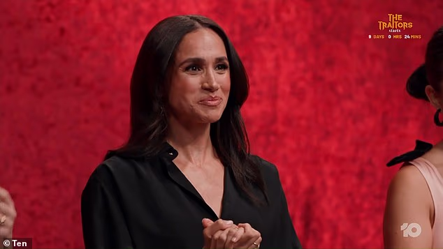 Meghan proudly boast that both her children - Prince Archie, seven and Princess Lilibet, five - enjoy eating Brussels sprouts and encouraged MasterChef Australia contestants to 'keep a sense of humour'