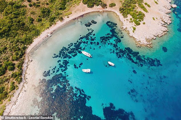 A trip there is around 43 per cent cheaper than one to St Tropez, which can be a pricey destination to visit