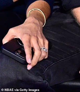 The last time she was pictured with the jewel was in February 2026 when she wore it to an NBA game in California .