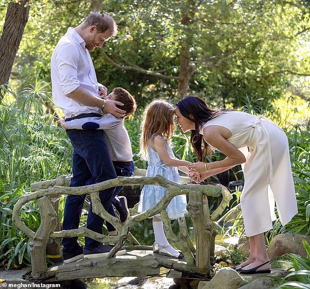 Harry was said to be absolutely thrilled to have reconnected with his father in a meeting that saw Meghan, Lilibet and Archie also see the King for the first time since 2022.