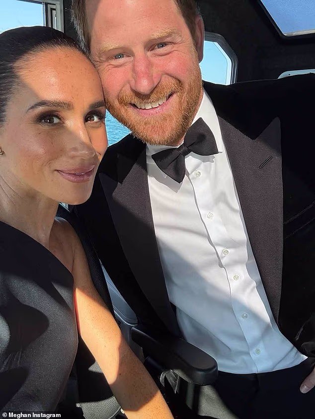 The Duke and Duchess of Sussex attended the gala to celebrate the 40th anniversary of Foster's foundation in Canada on Friday night.