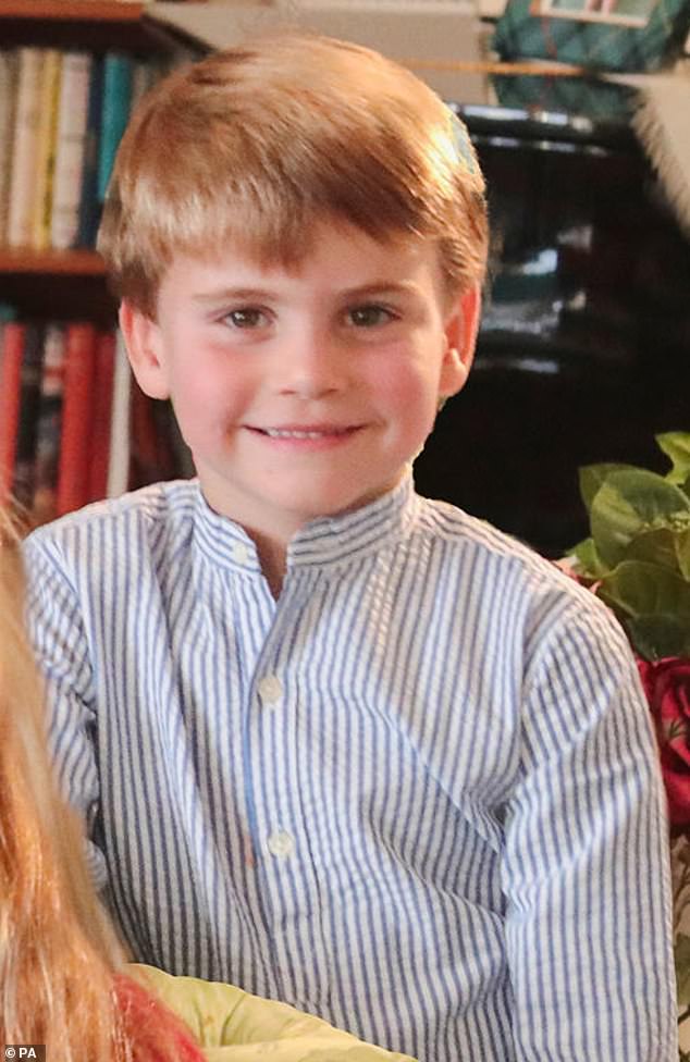 Royal show stealer Prince Louis looked playful in a striped shirt in the snap taken last summer, on the heels of his noted appearance at his great-grandmother's Platinum Jubilee