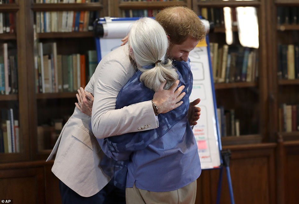 The naturalist, who¿s regarded as the world¿s foremost expert on chimpanzees, may be reluctant to say more about her royal friends after the furore caused by the Vogue chat. In it, Harry made a comment about the number of children he wanted that was interpreted as a dig at Prince William and Catherine, who have three. Talking of saving the planet for future generations, Harry said: ¿I¿ve always had a connection and a love for nature. I view it differently now, without question. But I¿ve always wanted to try to ensure that, even before having a child and hoping to have children.¿ Dame Jane asked: ¿Not too many?¿ He replied: ¿Two, maximum.¿