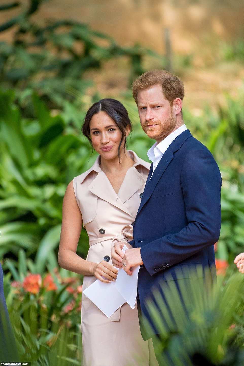 The Duke and Duchess of Sussex made a flying visit to Windsor to meet Her Majesty and Prince Charles for a peace offering in April, before traveling to The Hague for the start of the Invictus Games in The Netherlands. Senior royal sources described the meeting as 'very cordial' and 'incredibly warm and good natured'. Harry later broke his silence on the secret meeting with the Queen and put a positive spin on it saying she would have 'loved' to be at the Invictus Games. They are understood to have met the monarch for just half an hour before flying out to Holland for the Invictus Games on what is the couple's first public appearance in Europe together in two years. The family returned to the UK to visit for the Queen's Jubilee in June, attending Trooping the Colour and a service of Thanksgiving for the Queen.