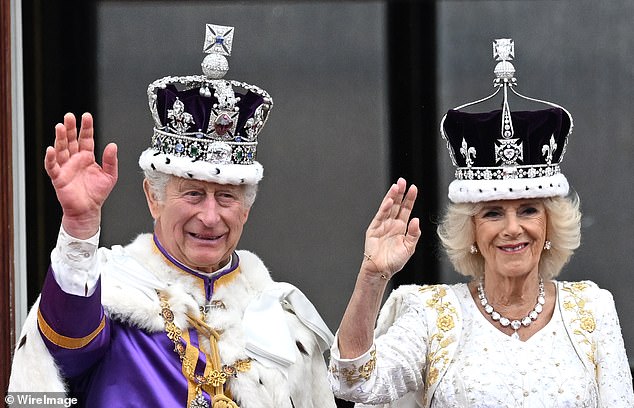 King Charles and Queen Camilla after their Coronation. Charles was never going to be as popular in Australia as his mother had been