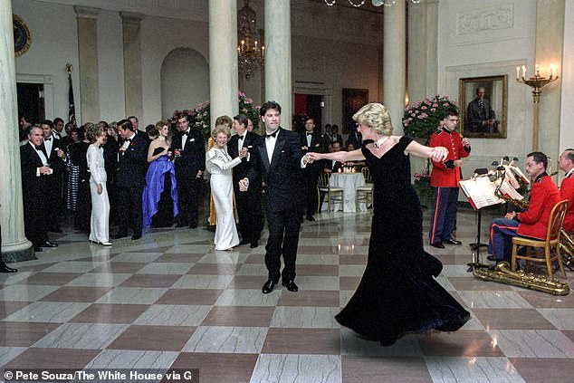 Travolta previously danced with Harry's wife Princess Diana at the White House in 1985