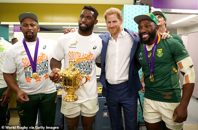 Harry was last in Japan in 2019 when he attended the Rugby World Cup Final in Yokohama