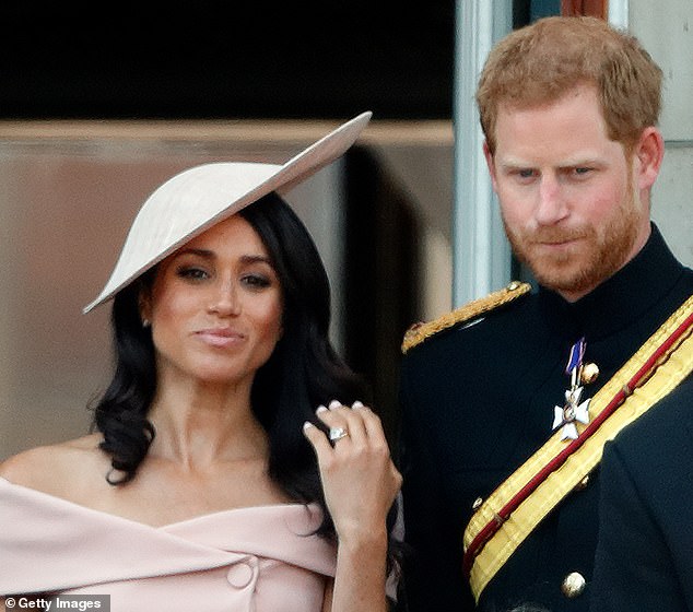 Buckingham Palace had earlier this month quietly removed Prince Harry's title of His Royal Highness from his biography on the Royal Family's website