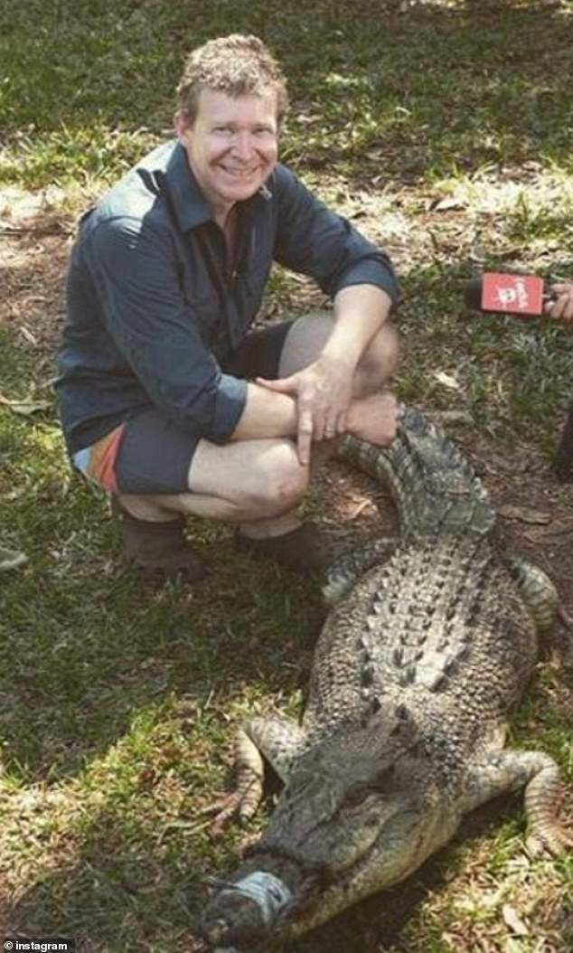 Britton, a leading zoologist who has worked with the BBC and National Geographic on productions, stood calmly as he pleaded guilty to 56 counts of animal cruelty at the Supreme Court of the Northern Territory yesterday