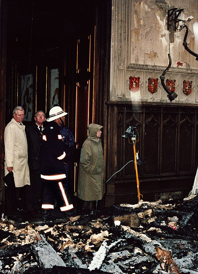 A total of 115 rooms were destroyed including nine State Rooms. The restoration of the castle is believed to have cost £36.5 million