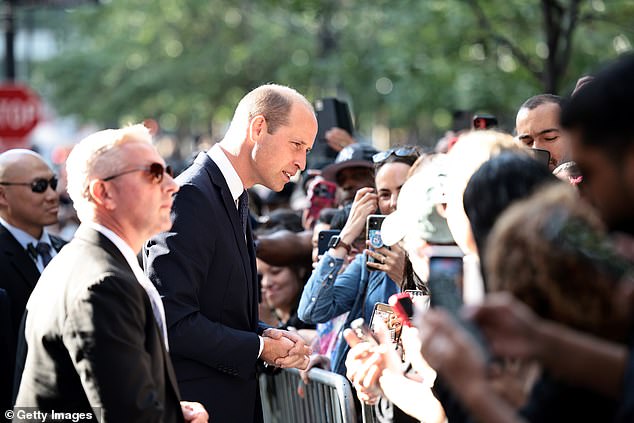 Kay said the Prince of Wales showed a 'spontaneity' by heading out for a jog in New York City, like his mother would have done