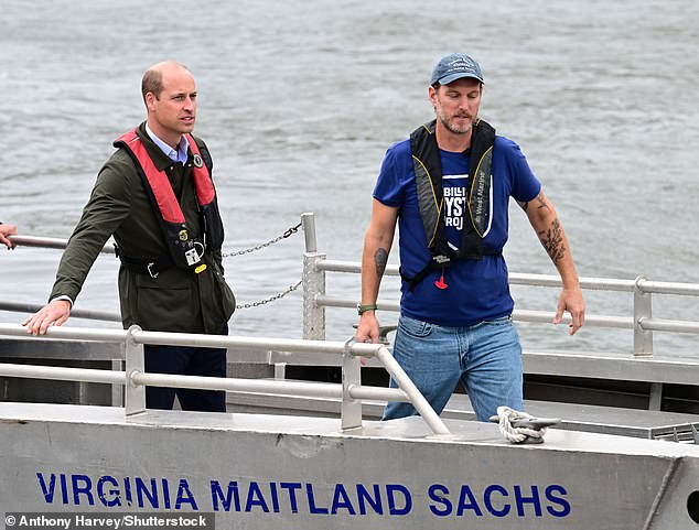 Prince William's casual look was a hit with royal fans in the US who swooned over him during the visit