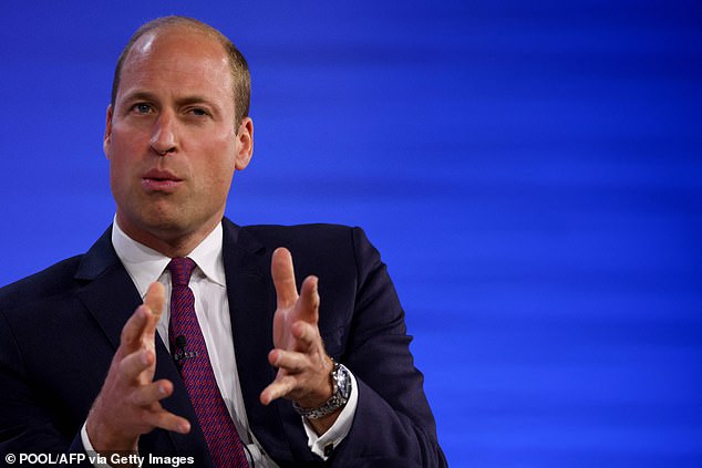 William speaks during the second Earthshot Prize Innovation Summit in New York City