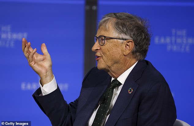 Former Microsoft CEO Bill Gates joined Prince William to discuss climate change