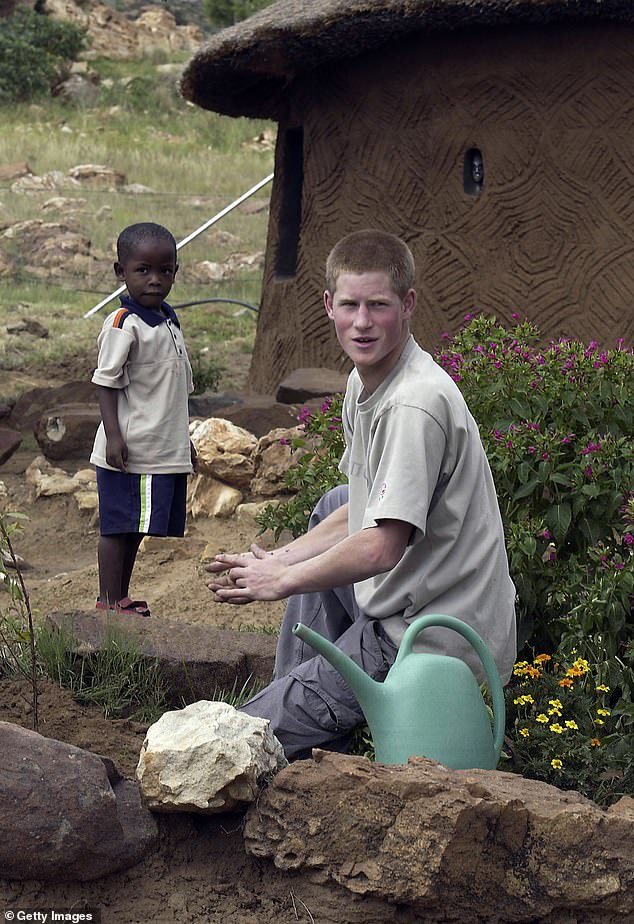 During his own gap year in 2004, Harry spent time in Lesotho, where he visited an orphanage