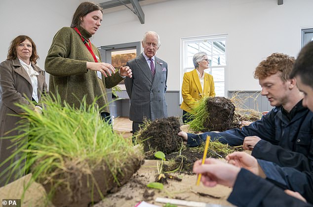 Earlier this month King Charles attended the Highland Games - an event which was a firm favourite of his late mother, Queen Elizabeth II - with the Duchess of Cornwall. Charles is pictured today