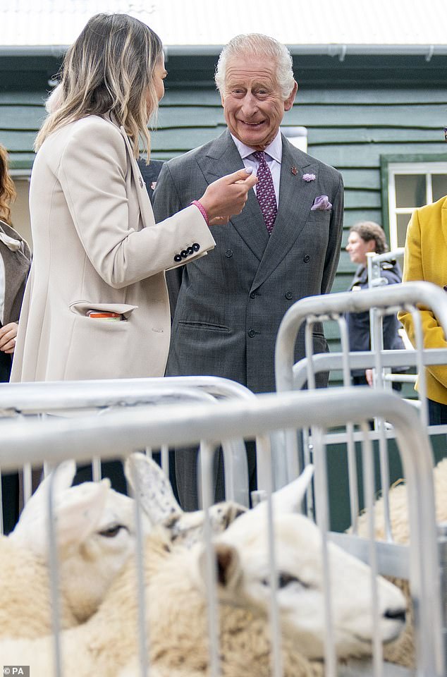 Charles's appearance in Scotland comes amid a row no senior royals have attended the Invictus Games in Dusseldorf this year