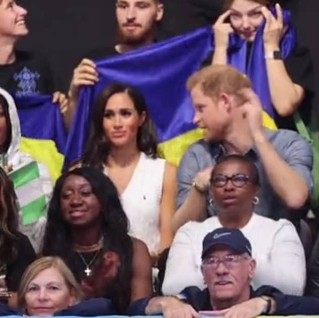 During the game, Meghan asked Harry about the tournament rules, adding what a 'good' and 'crazy' match it was to watch