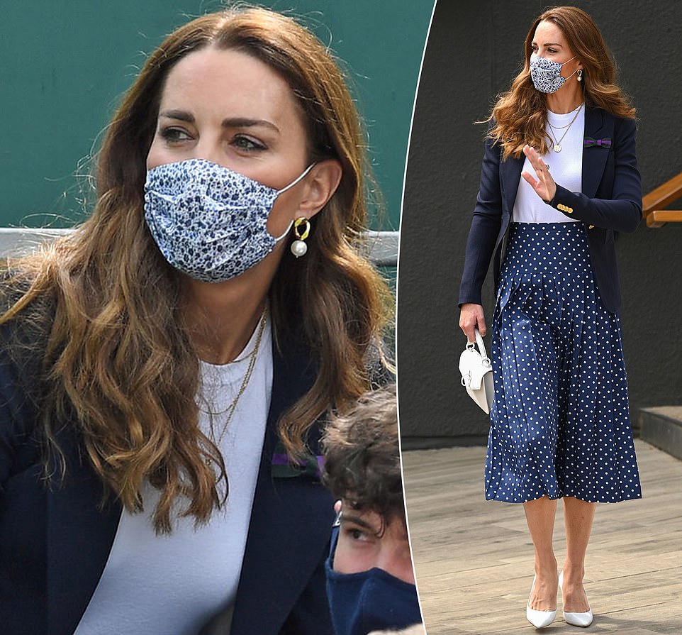 It's been a busy week for the Duke and Duchess of Cambridge, who on Tuesday made their first visit to Wimbledon of the year. Kate cut a polished figure in a Alessandra Rich frock as she watched two thrilling matches alongside Prince William.