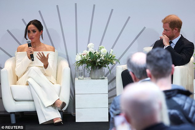 Both Meghan and Harry, 39, have been outspoken about the dangers of social media in recent years - with the Duke of Sussex warning in 2020 that it was stoking a 'crisis of hate'