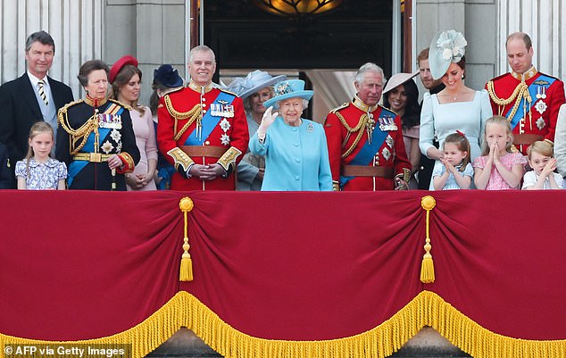 The Duke of Sussex has not yet confirmed whether he will join his family (pictured here in June 2018) for the Queen's Platinum Jubilee celebrations next month