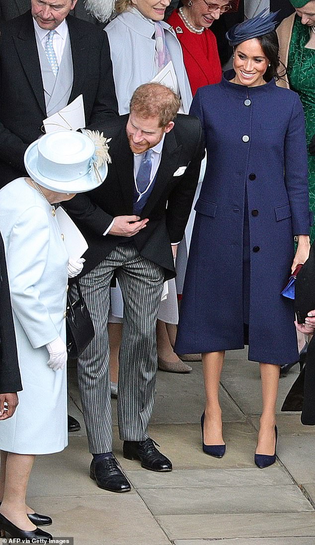 Prince Harry and Meghan Markle  were married at the same chapel five months earlier