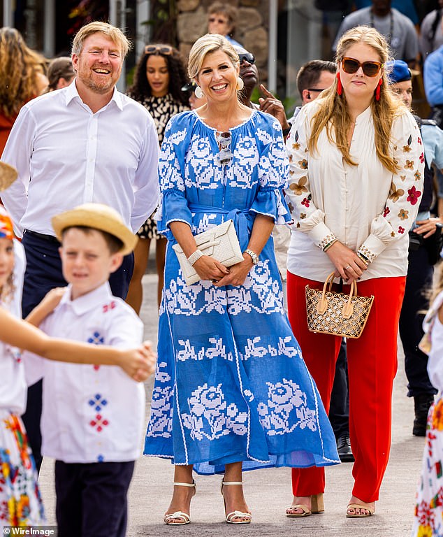 During her recent tour of the Caribbean, the royal briefly touched on her heightened security, and said she was 'having a hard time'