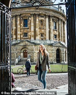 Princess Elisabeth of Belgium began studying History and Politics at Lincoln College, Oxford in October 2021