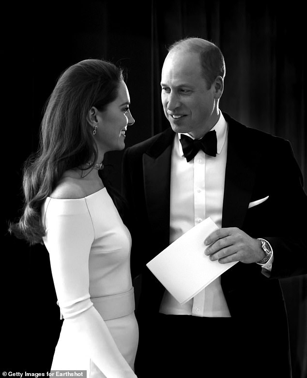 Catherine and William at The Earthshot Prize in Boston, Massachusetts in December 2022