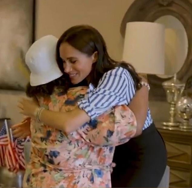 Meghan Markle has appeared in a new video for the Invictus Games highlighting the work Prince Harry 's foundation does to support military families