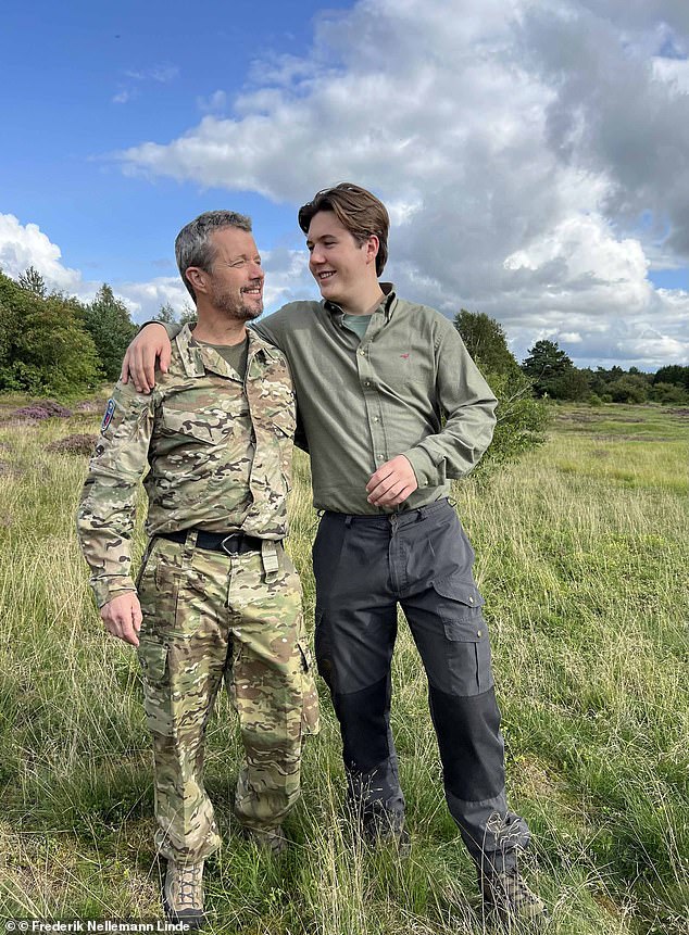 A documentary, a gala dinner, and a special radio show are all part of the preparations for Prince Christian's 18th birthday next week. Pictured in the documentary with his father