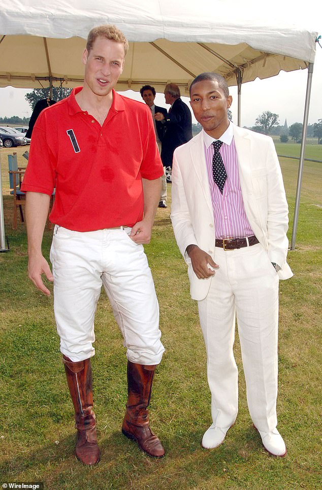 Royal links: Cowdray Park Polo Club boasts 10 pitches and hosts more than 450 matches each year (Prince William is pictured on the grounds of the club in July 2006)