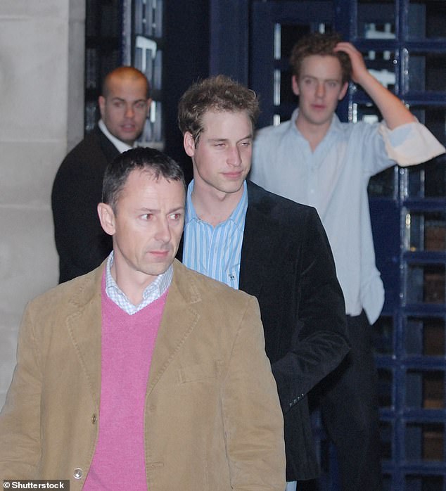 Pictured: Prince William at Tramp