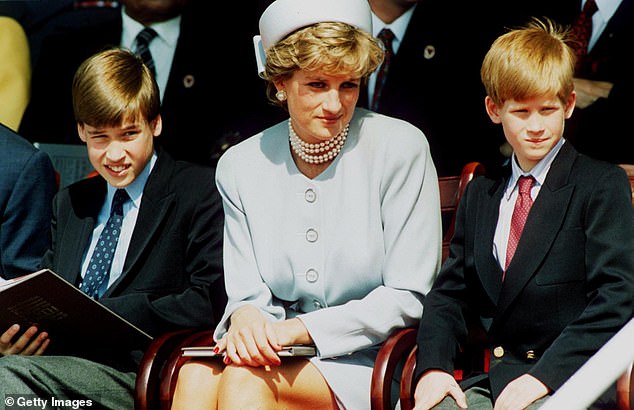 Prince William and Prince Harry have only spoken once about their final phone call with their mother - and can't remember much of what was said