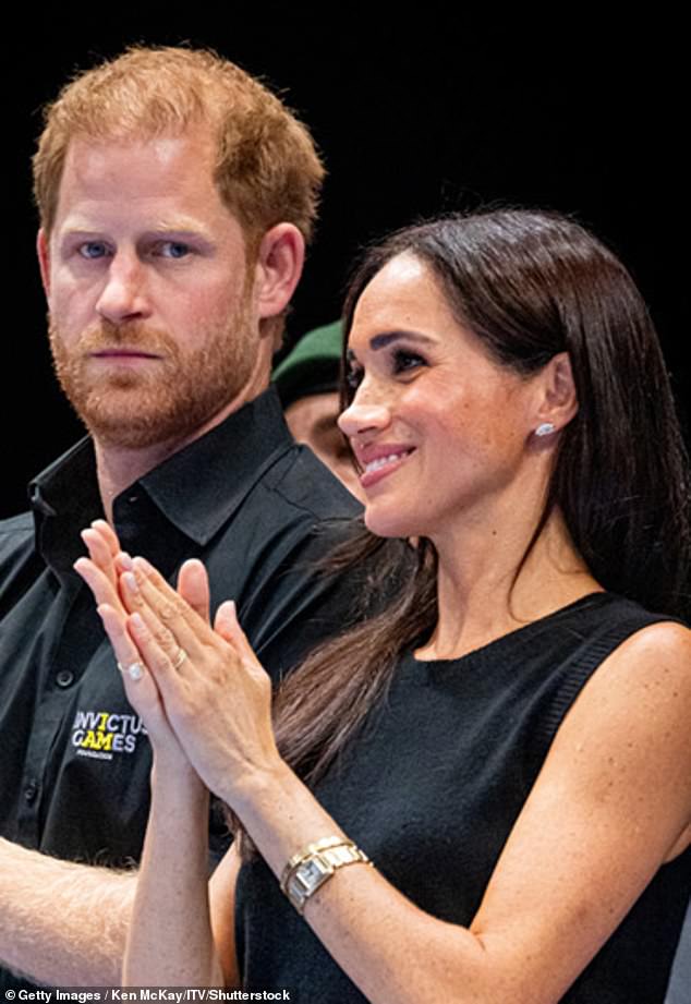 Meghan Markle (pictured, right) has previously been forced to apologise for misleading the High Court for failing to remember emails she had exchanged with an aide