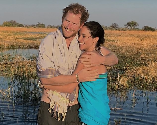 Harry took Meghan away on a romantic trip to Botswana where the pair camped under the stars for their third date