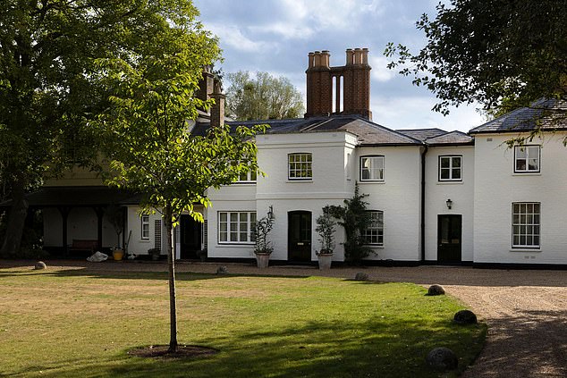 Frogmore Cottage in Windsor, which the Sussexes called home in the UK until they were evicted by King Charles