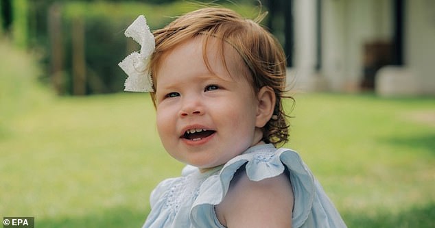 A picture of Lilibet Diana Mountbatten-Windsor at a birthday picnic at Frogmore Cottage in June 2022