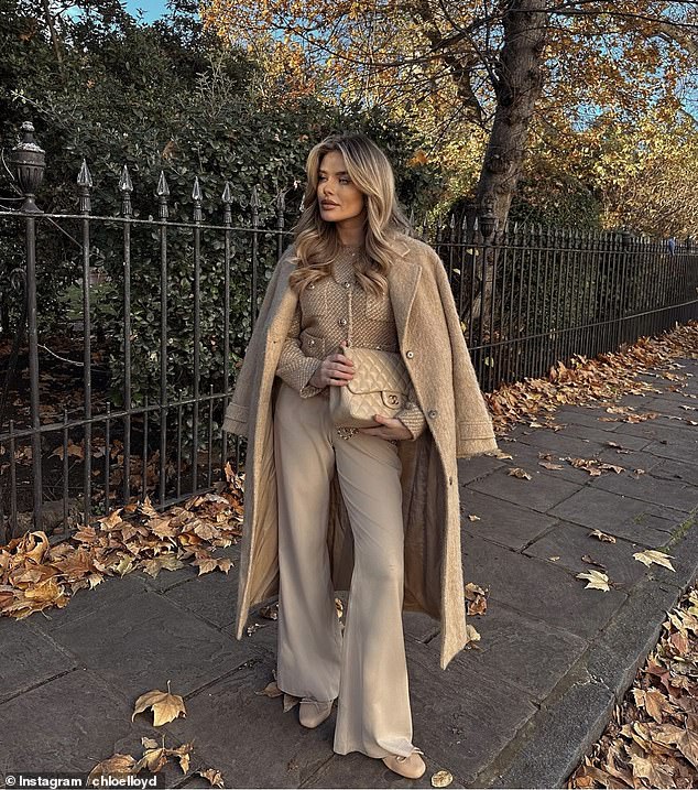 Piping hot: @chloelloyd shows us how to style latte tones from head-to-toe