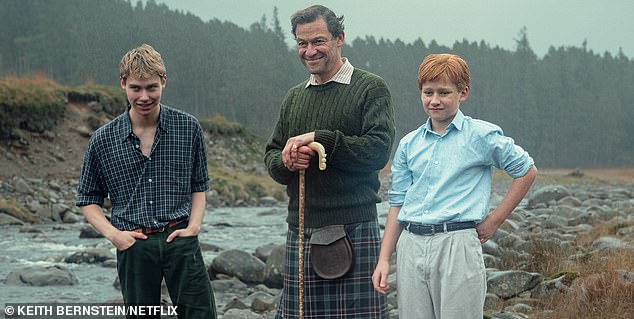 The recreated photo depicted on season six of the Netflix series The Crown