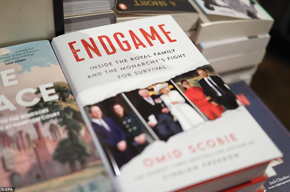 He continued: 'The circumstances which led to the names appearing in the Dutch copy of Endgame have not been explained and must surely involve Scobie in being told the names by the Sussexes, rather than friends of as it is so sensitive. Yet they both deny collaboration, this surely be false. In his book Scobie makes clear he thinks the monarchy is in decline, possibly terminal decline. He has taken a chance in weird circumstances to embarrass it. He has been aided by the appalling judgement of Piers Morgan in speaking out.' Mr Fitzwilliams said that Piers could have chosen to hold off which 'would have given the Palace and others a chance to collect their faults and see what they wanted to do' but has instead caused a 'very considerable furore'.