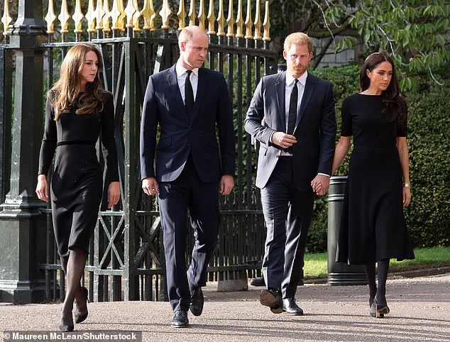 The royal author, whose new book Endgame comes out at midnight tonight, said the two couples had not spoke since the Sussexes' controversial comments about the royal family's treatment of Meghan